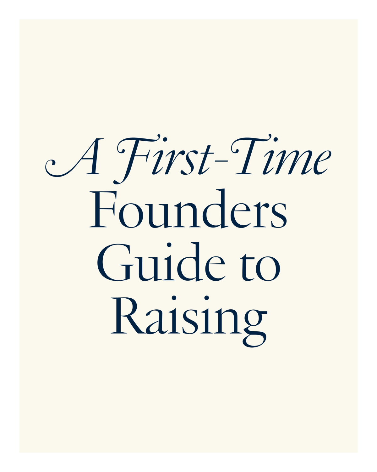 The 10 Fundraising Commandments