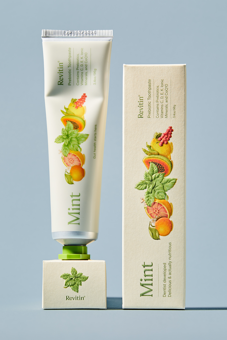 Revitin's before and after: from sterile to symbiotic.