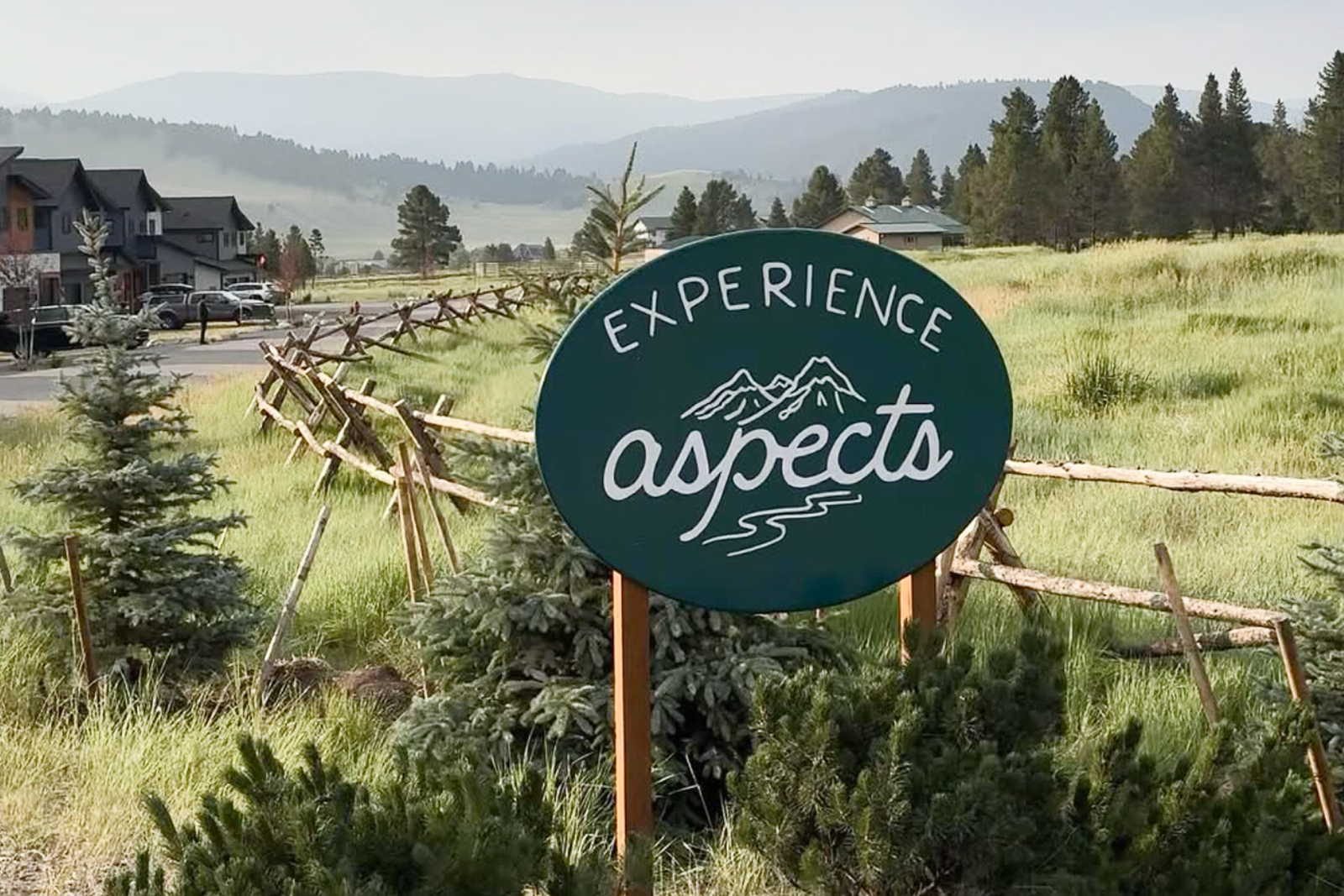 We hand-drew the property's signage designs which were produced in Minnesota and transported down to Montana.