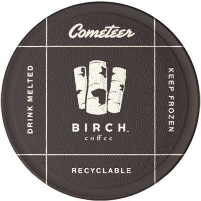Birch Coffee capsule lid