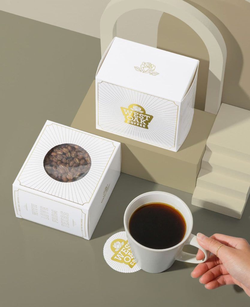 example of coaster cardboard box