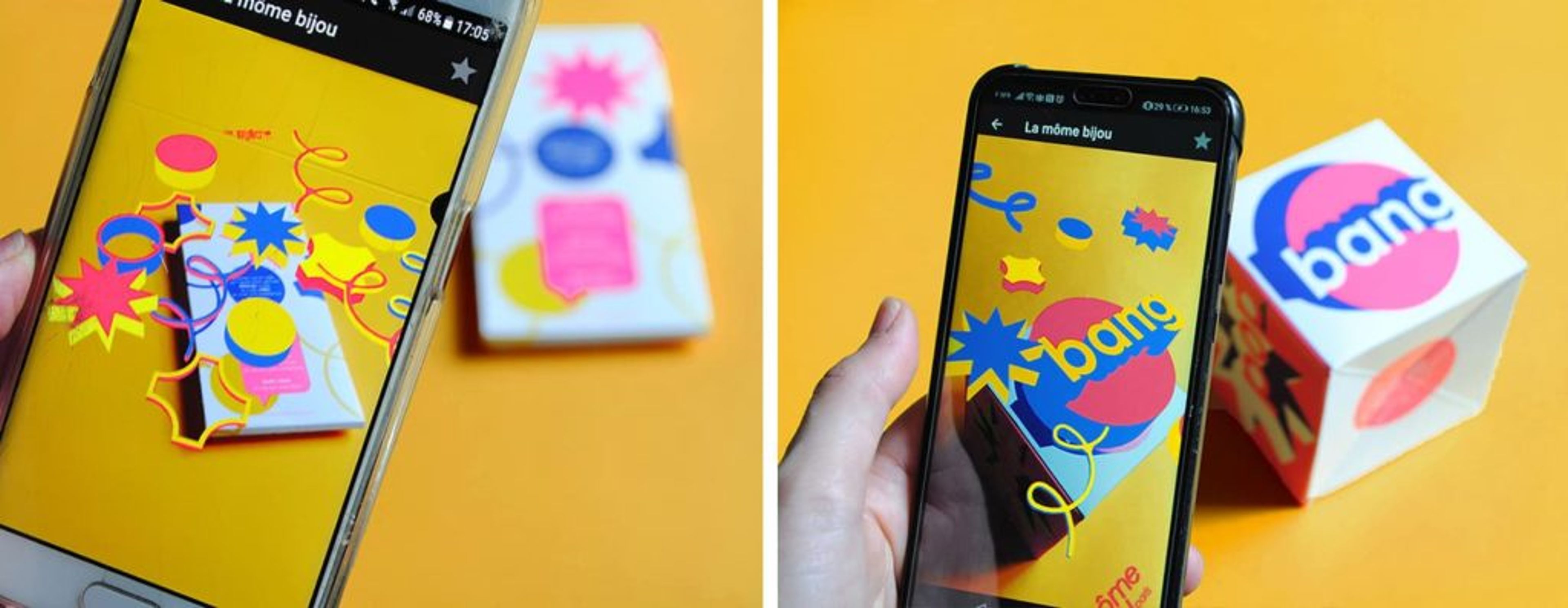 Example of smart packaging