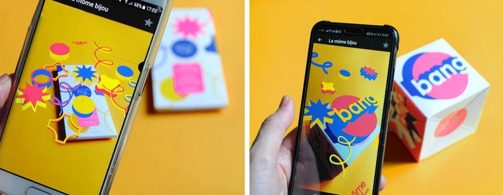Example of smart packaging