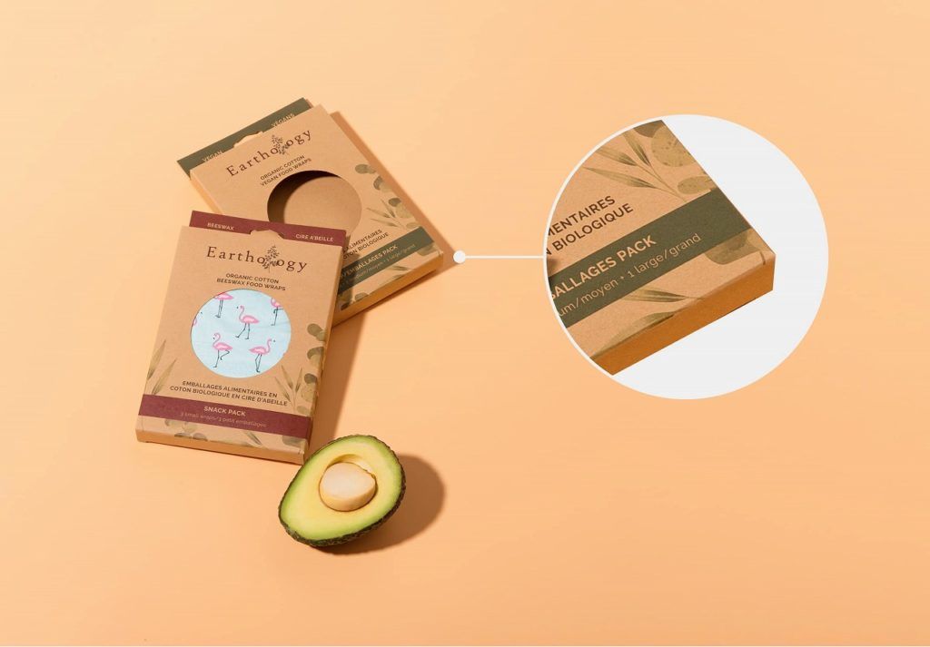Example of kraft paper packaging material