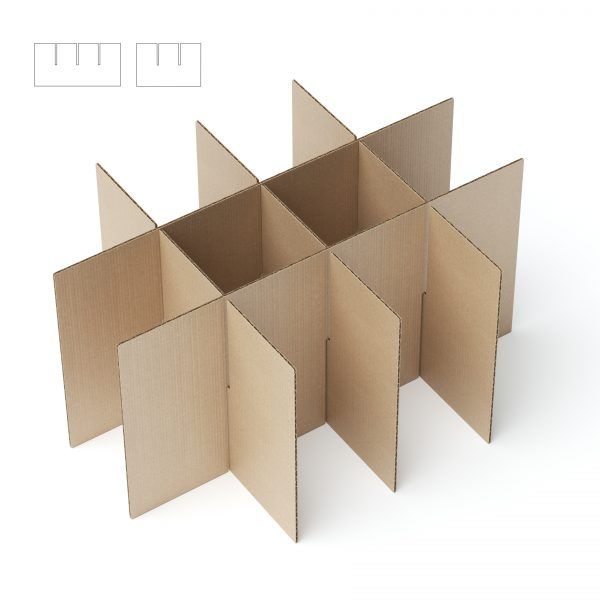 Cardboard inserts for custom boxes.