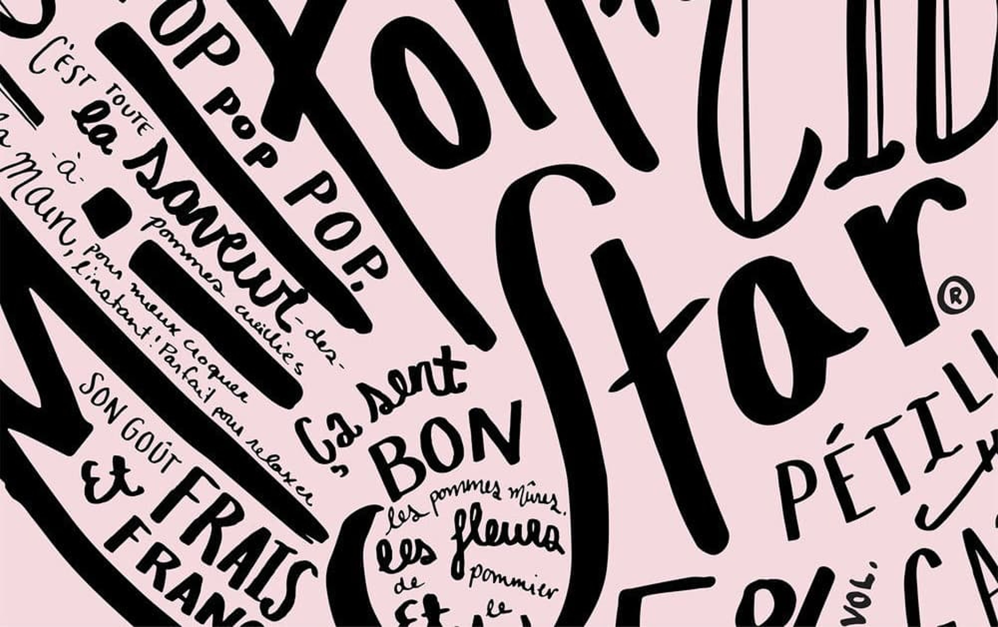 Example of different fonts