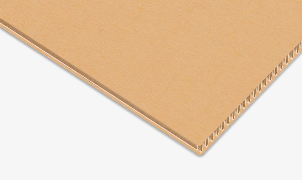 Example of E fluting