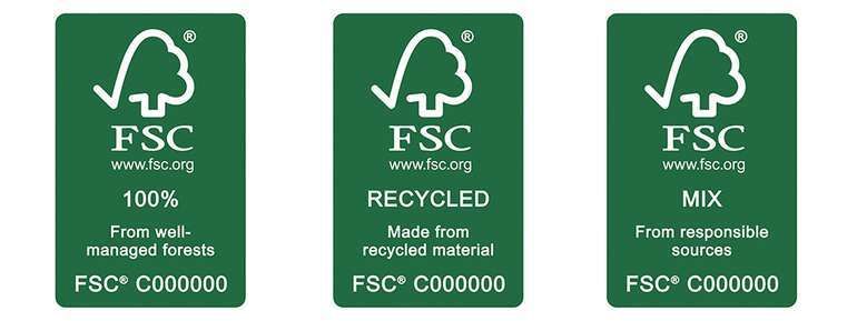 Types of FSC labels