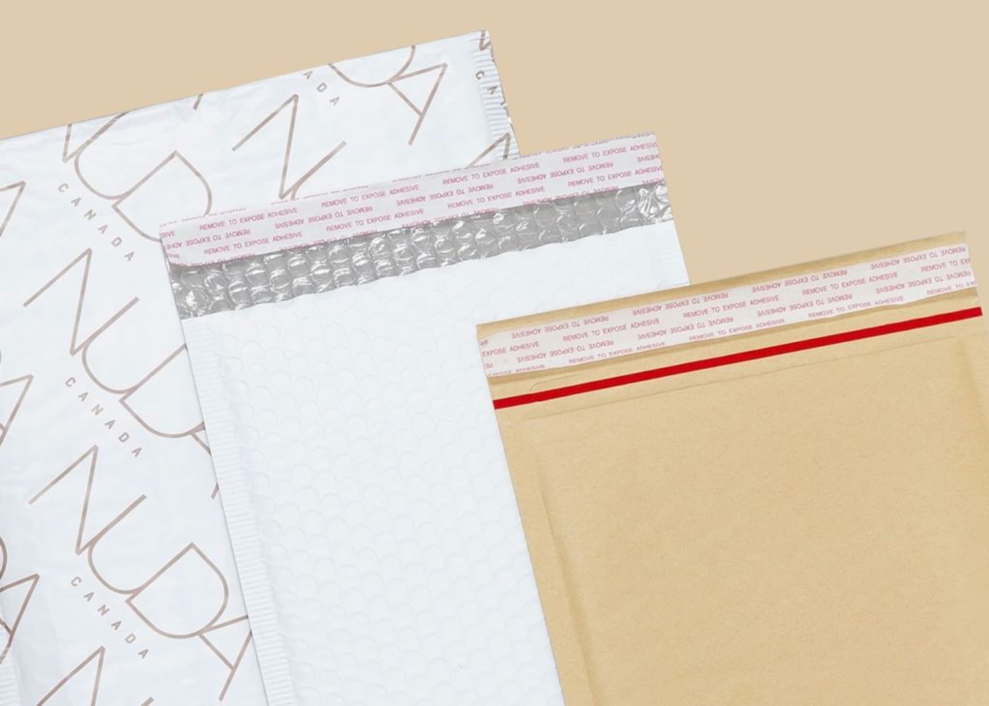 Example of bubble mailer