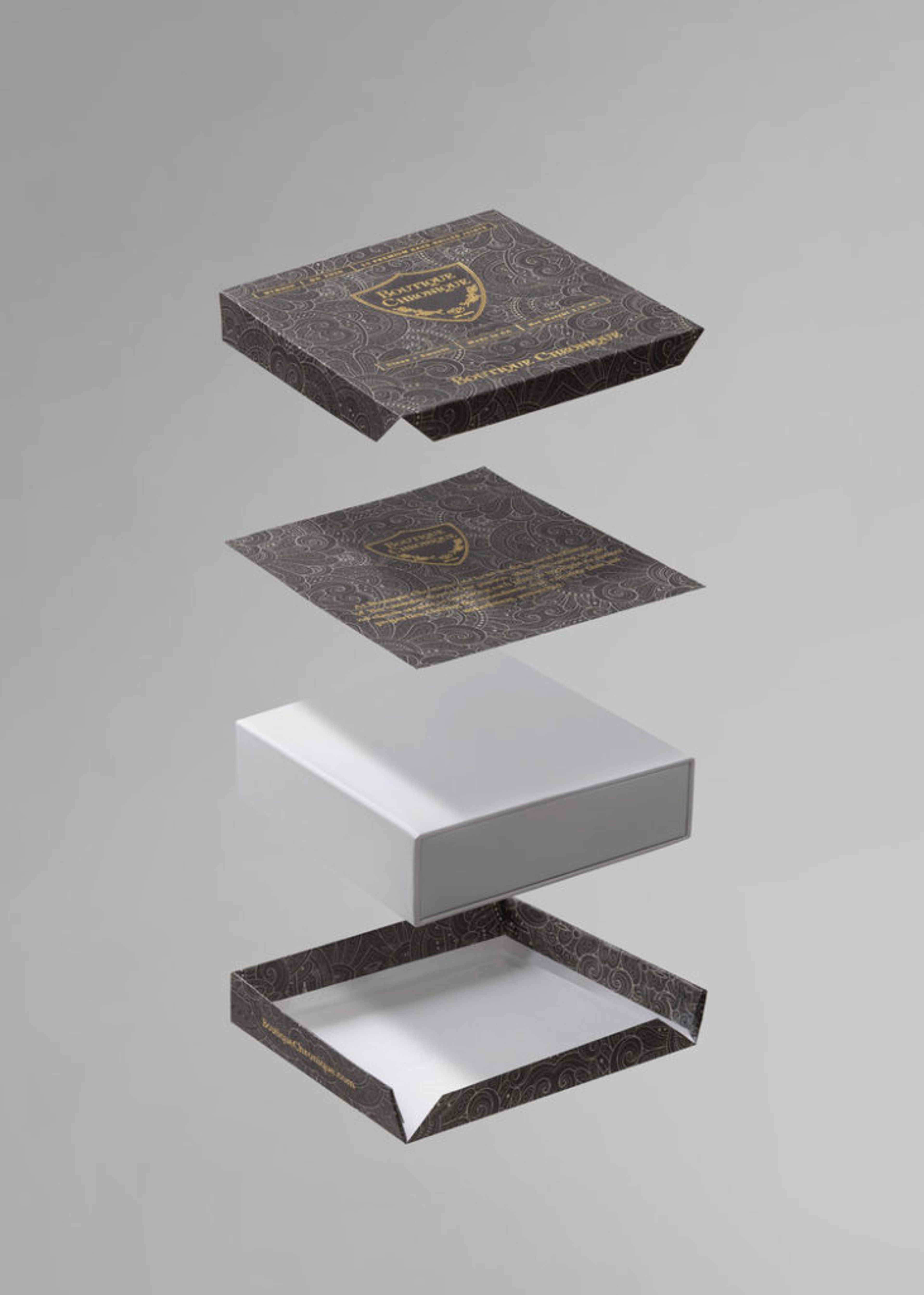 Example of packaging layers