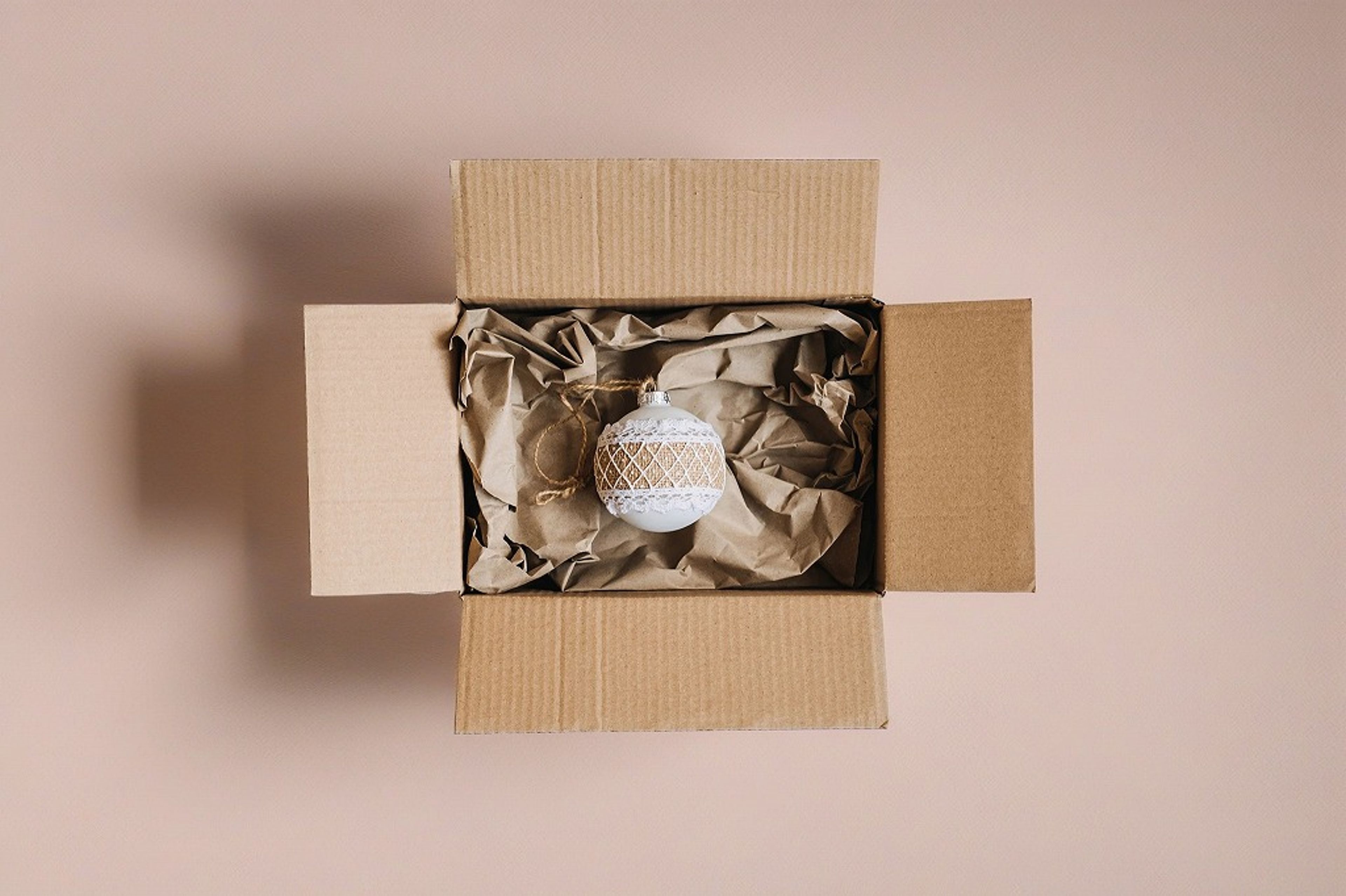 Kraft Paper Fillers in Box