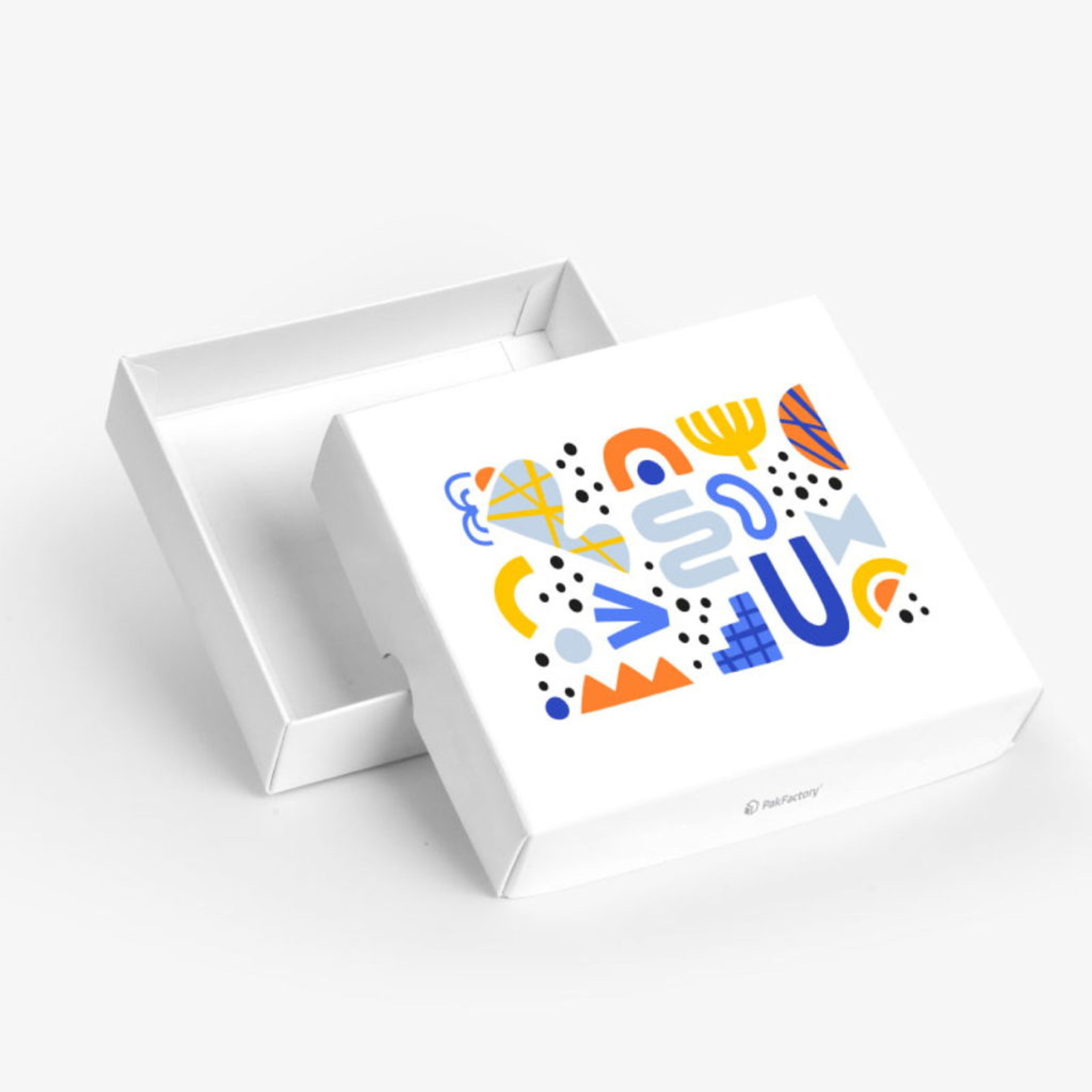 Double wall tray and lid boxes, or two-piece boxes