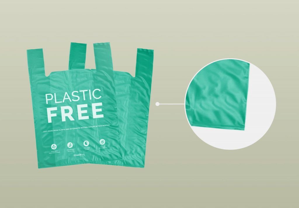 Example eco packaging materials - cassava root