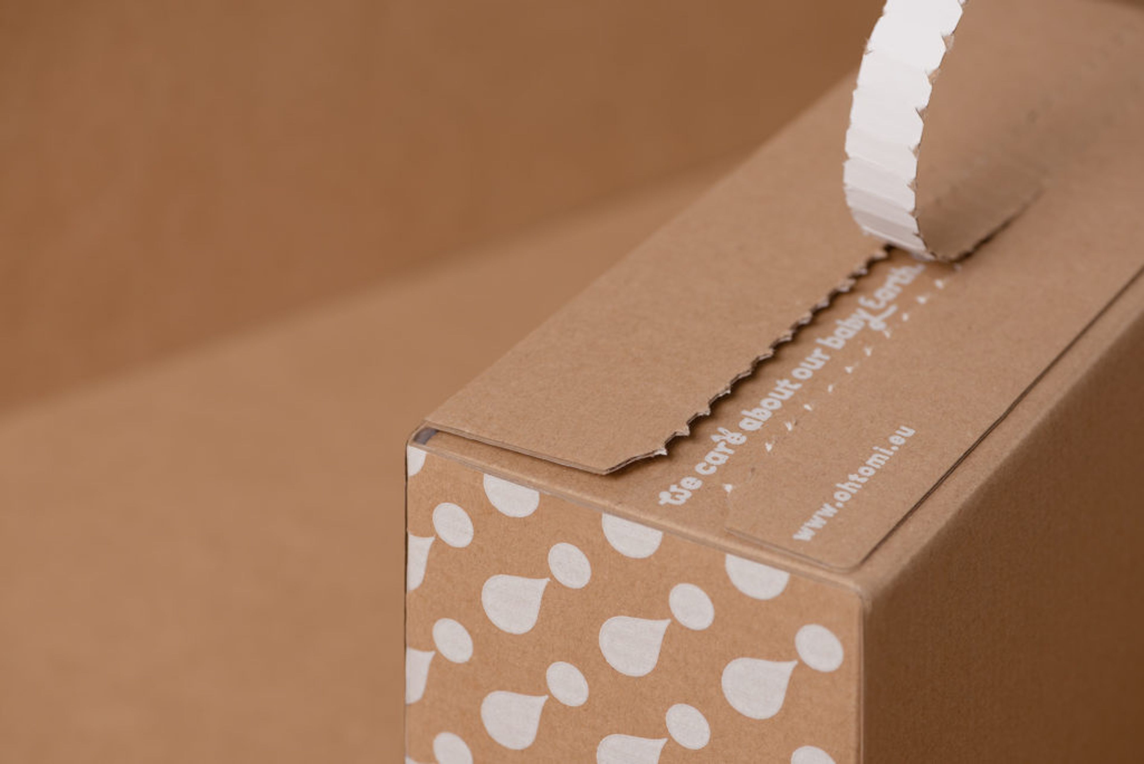 Example of corrugated packaging