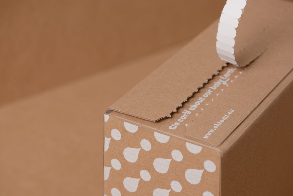Example of corrugated packaging