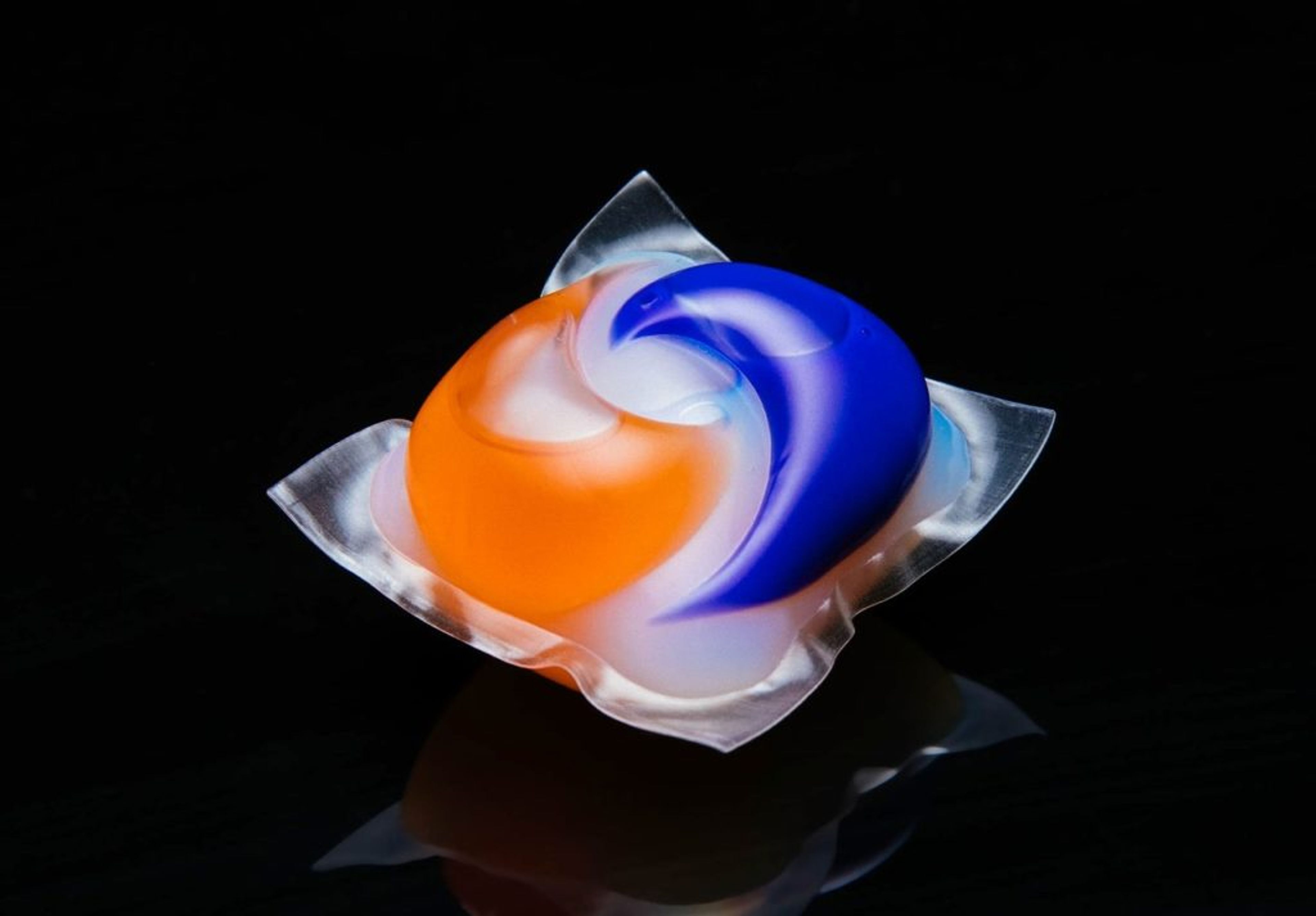 Example water-soluble plastic