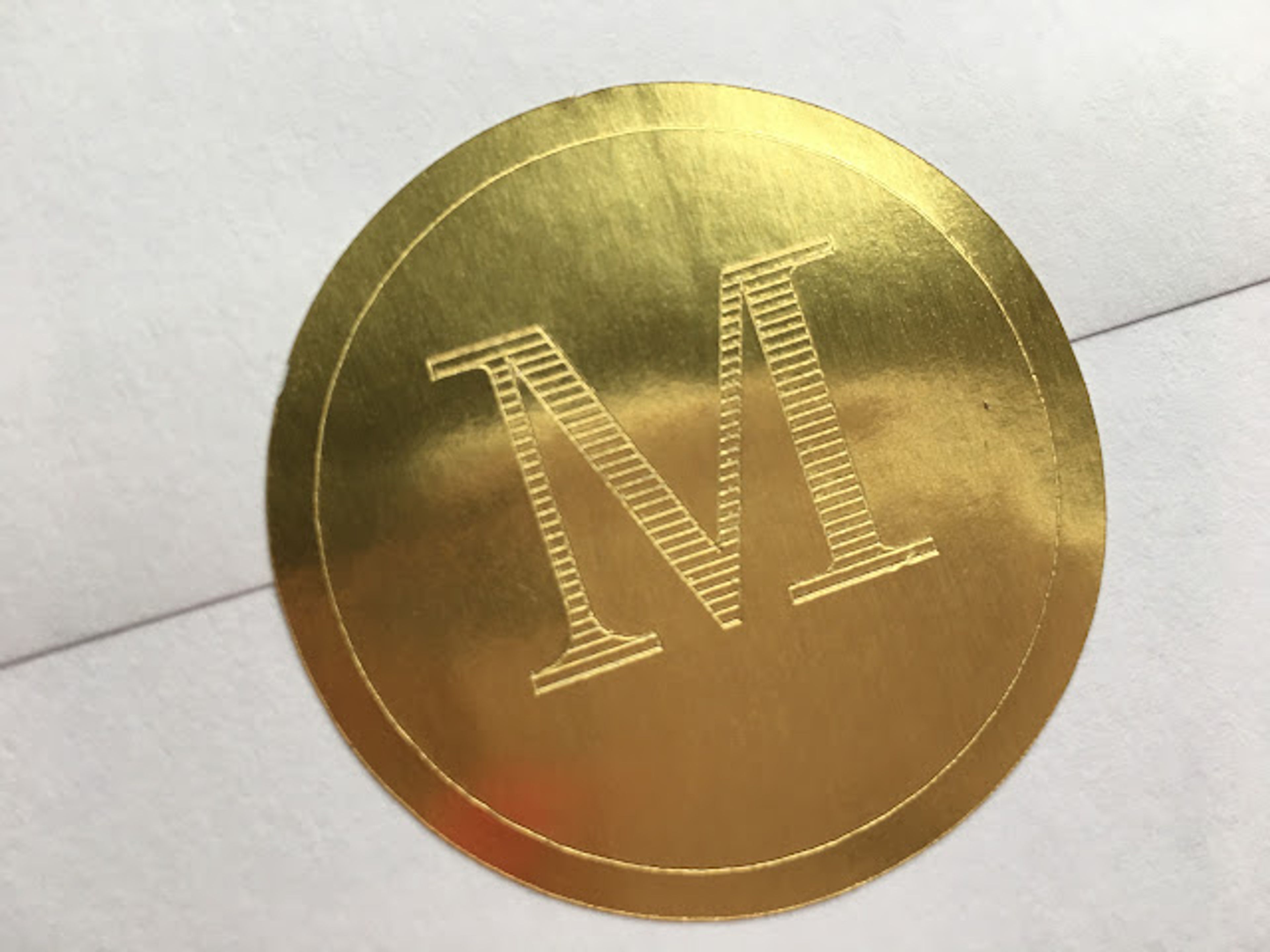 Example of foil sticker