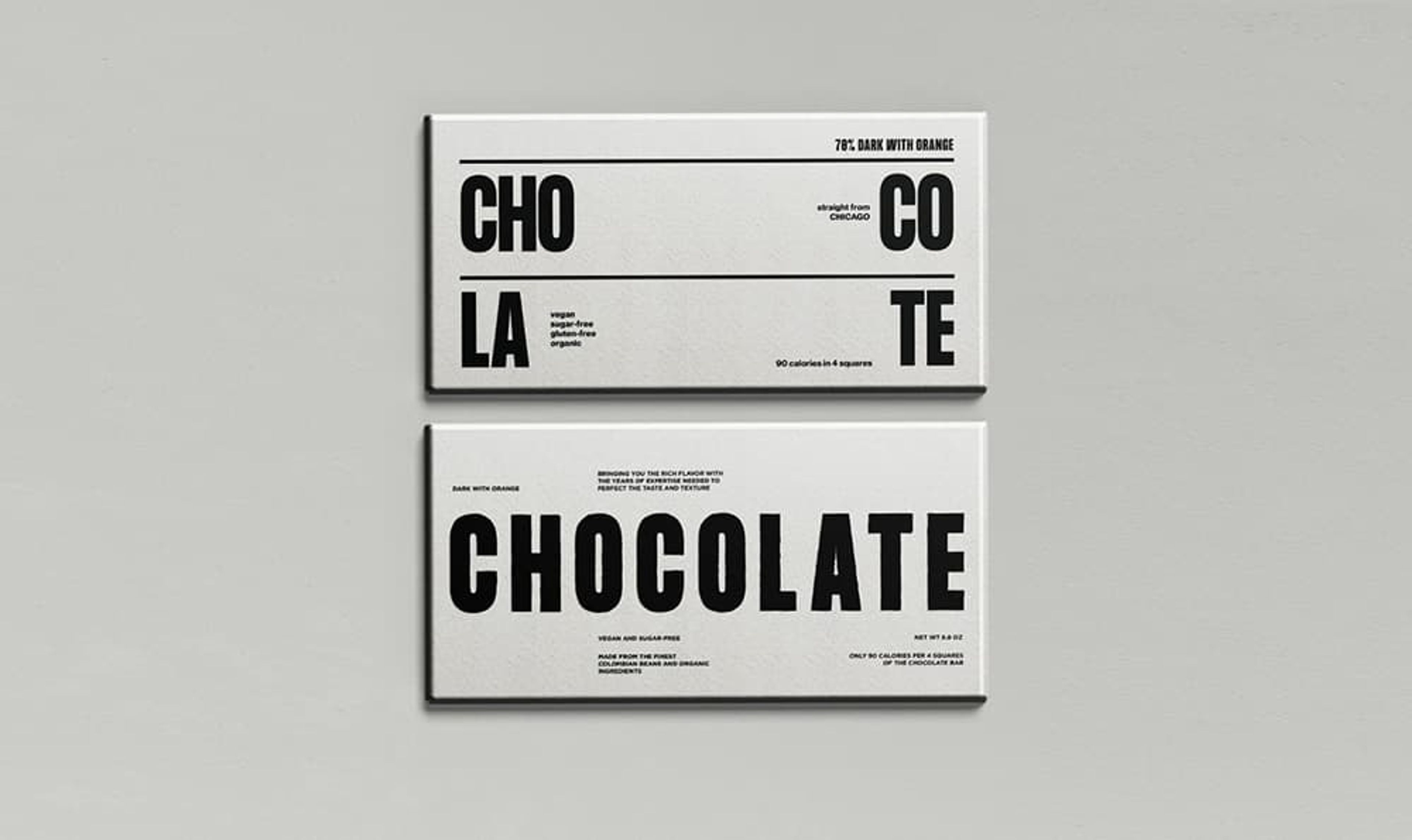 example of brand using distinctive fonts