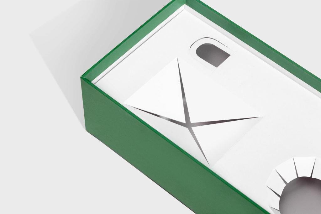 Example of paperboard insert