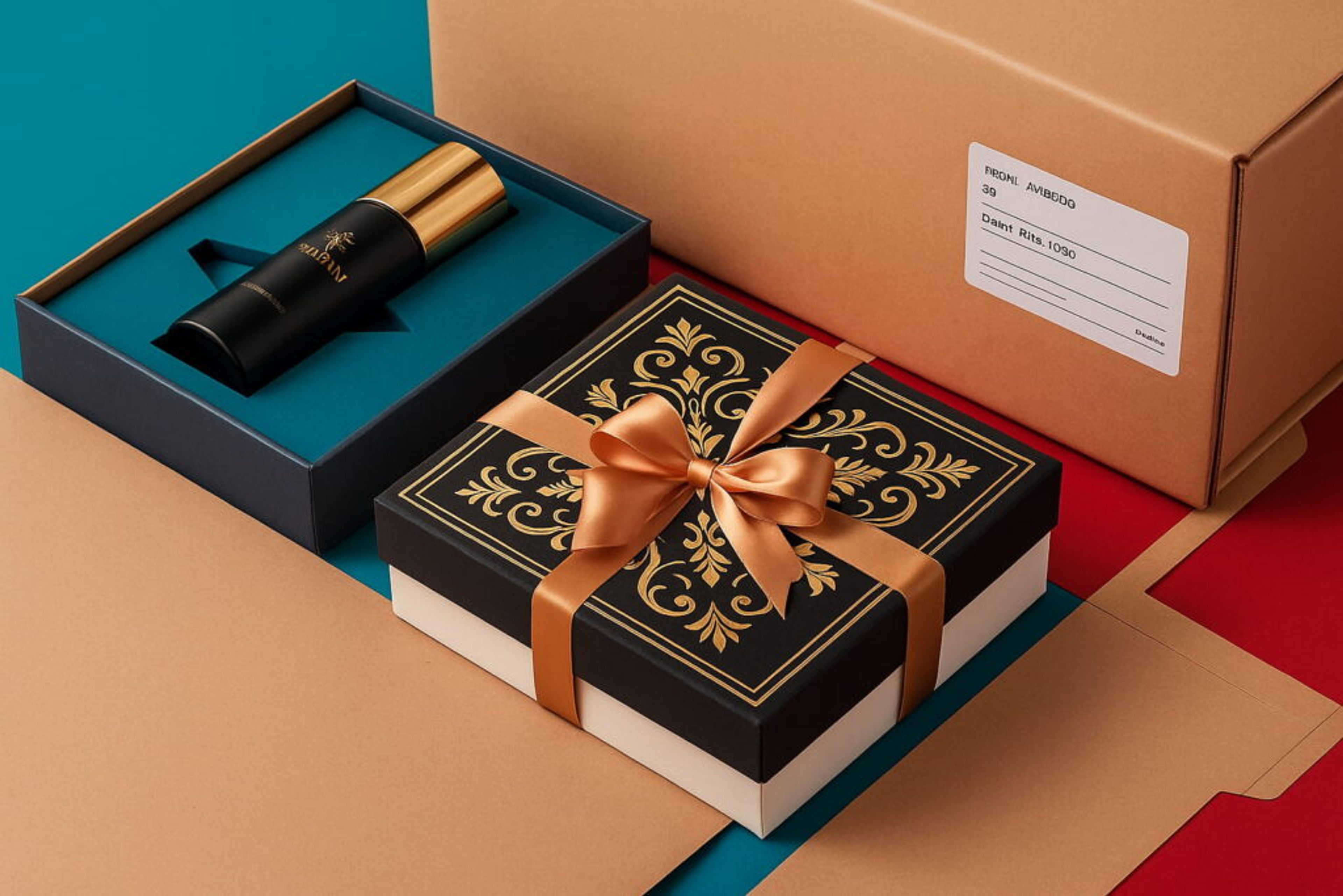 Packaging Boxes with Elegant Minimalist Paper Based Design