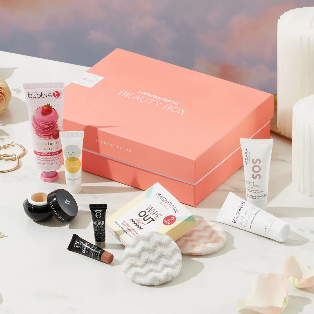 example of variety of products in a subscription box