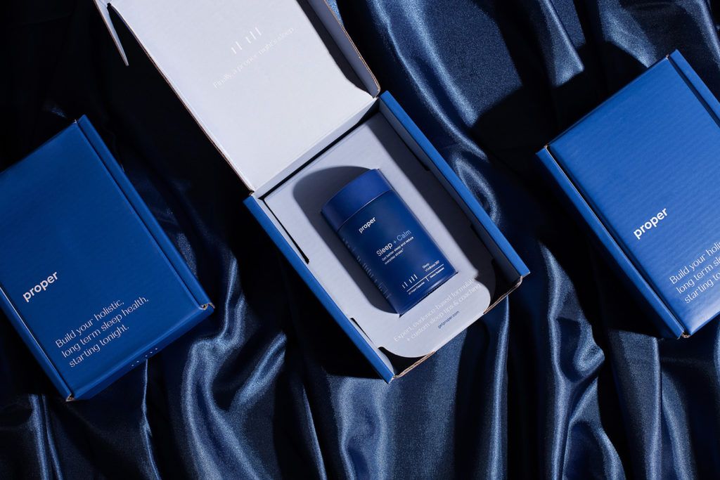 proper sleep ecommerce packaging showcase