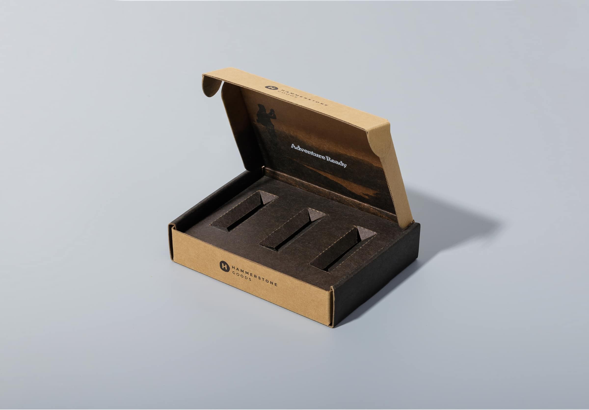 custom printer corrugated box with insert