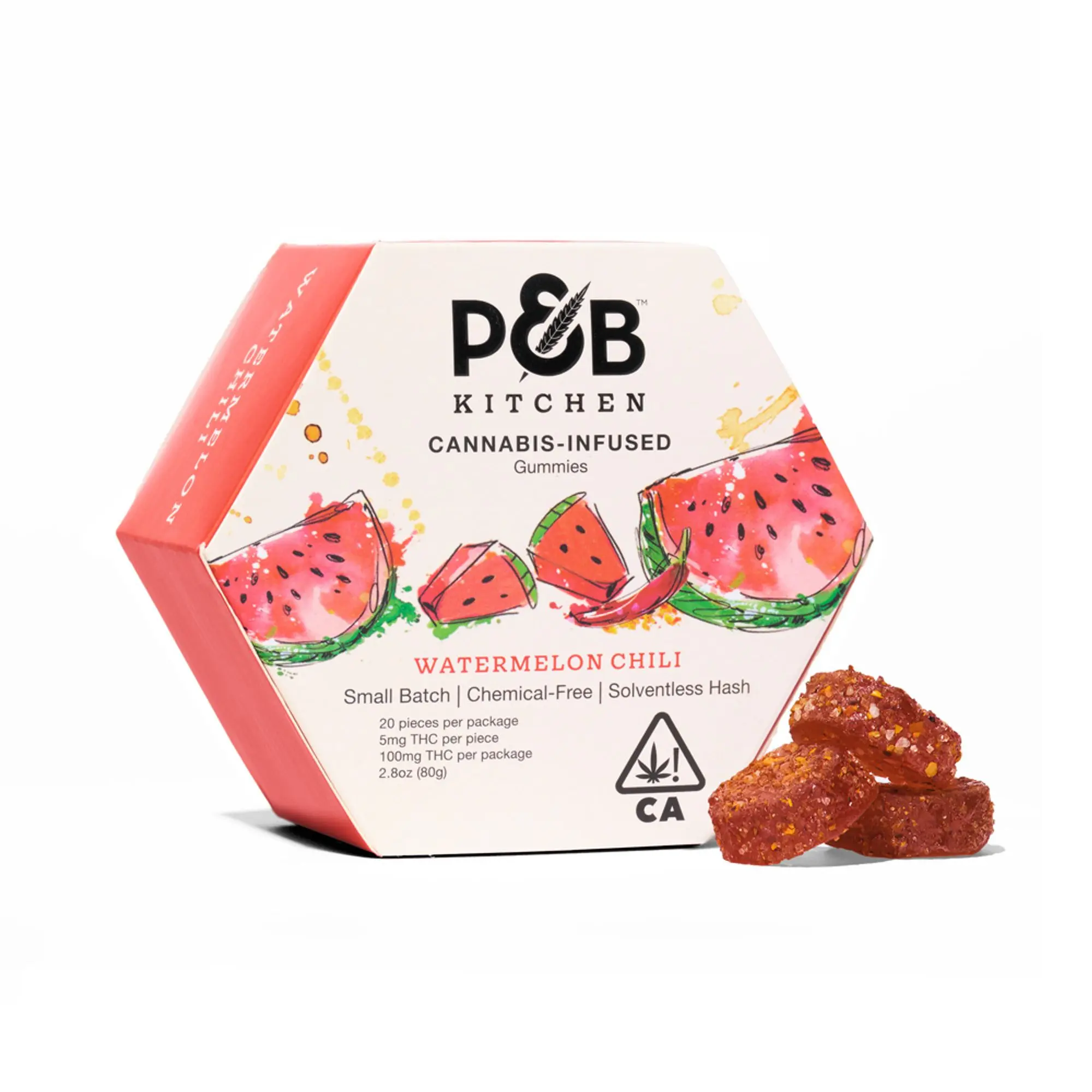 product preview image for Watermelon Chili Hash Gummies 