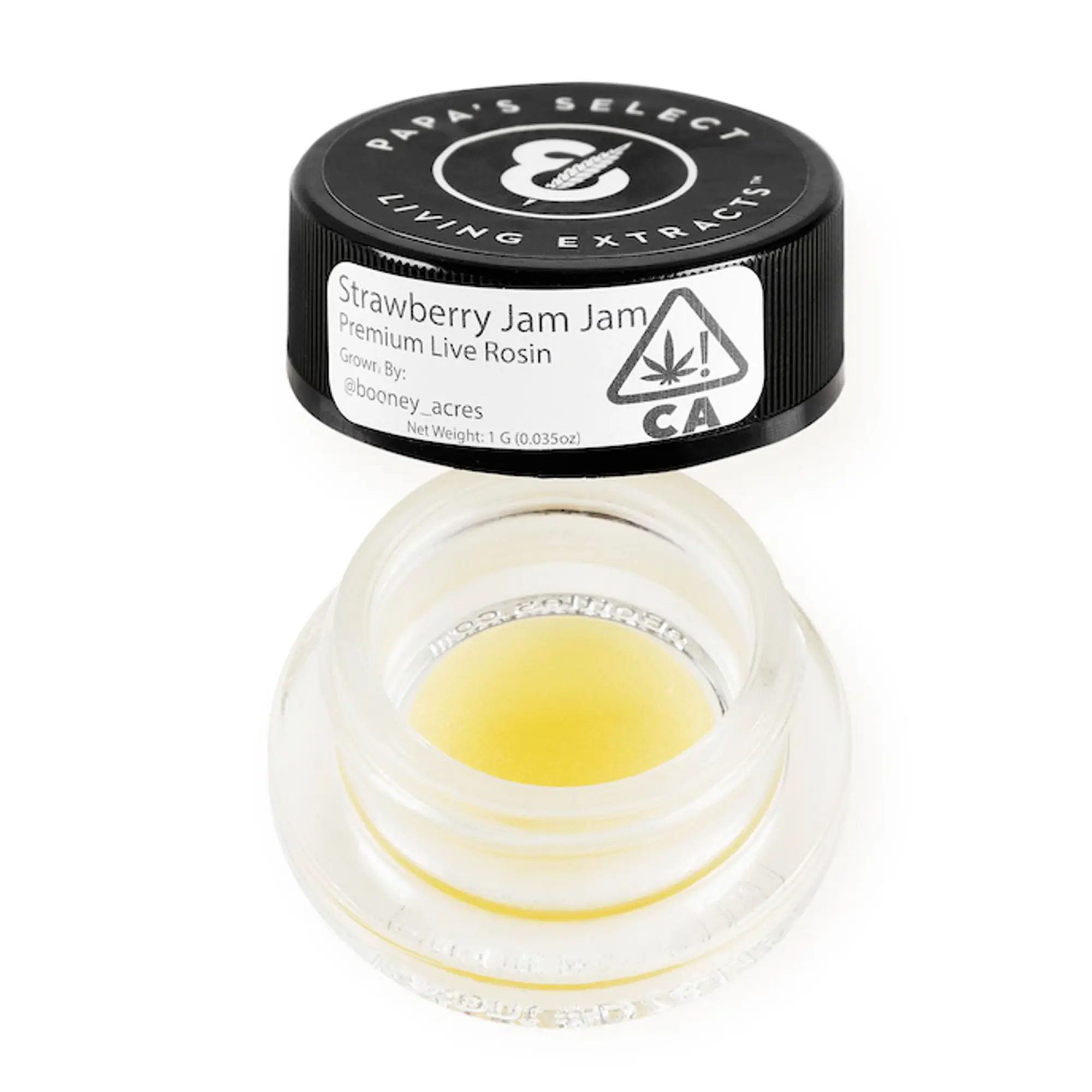 product preview image for Strawberry Jam Jam Premium Live Rosin 