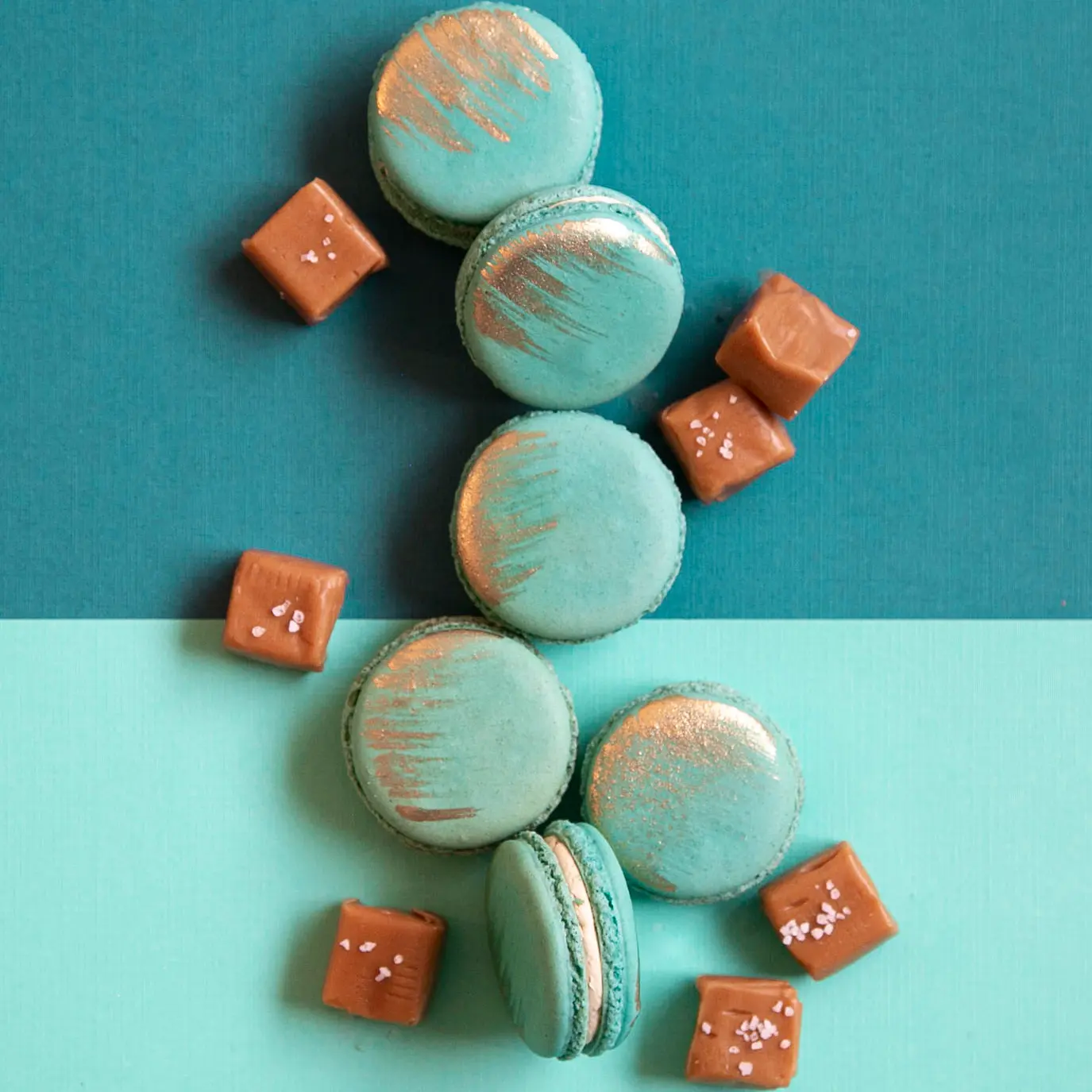 product preview image for Salted Caramel Macarons