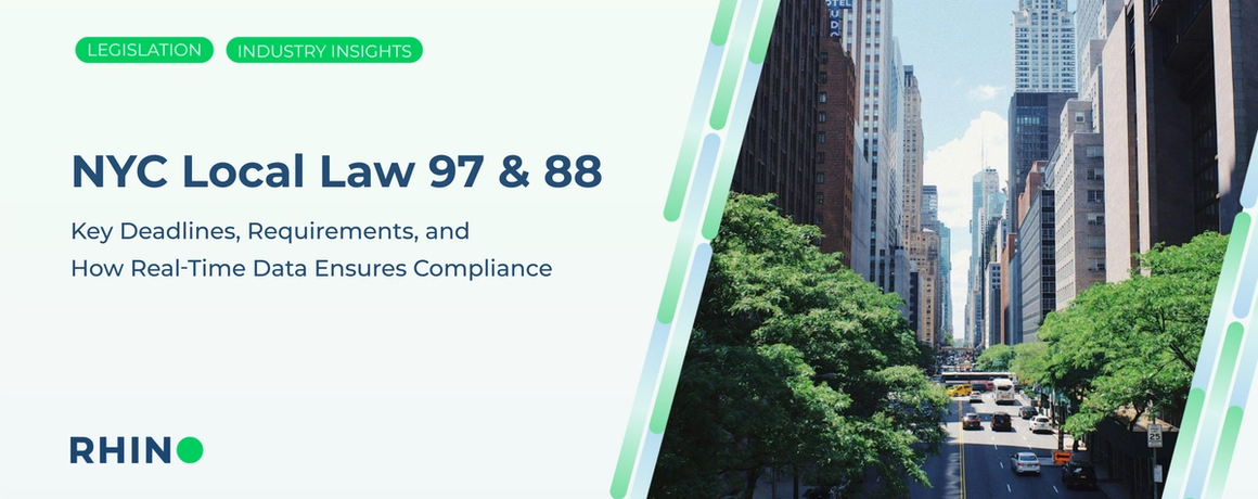 NYC Local Law 97 & 88: How Real‑Time Data Ensures Compliance