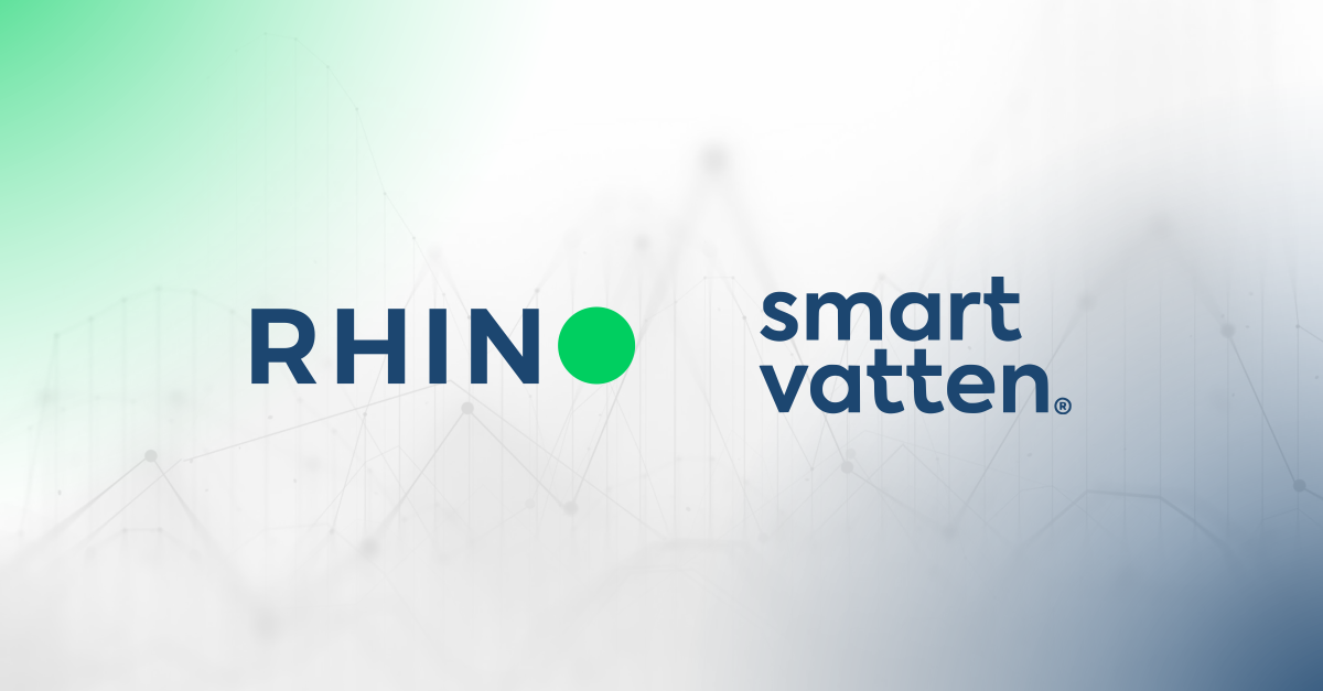 Rhino Integrates the Smartvatten API to Unify Water, Energy, and Gas Data