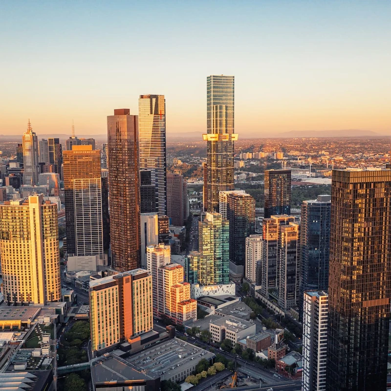 Melbourne business district