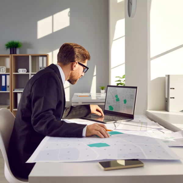 person preparing documentation