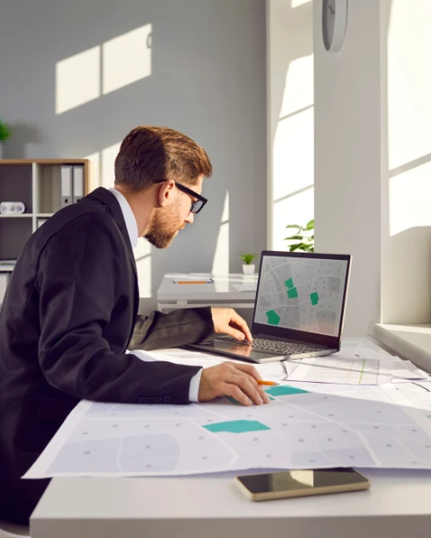 person preparing documentation