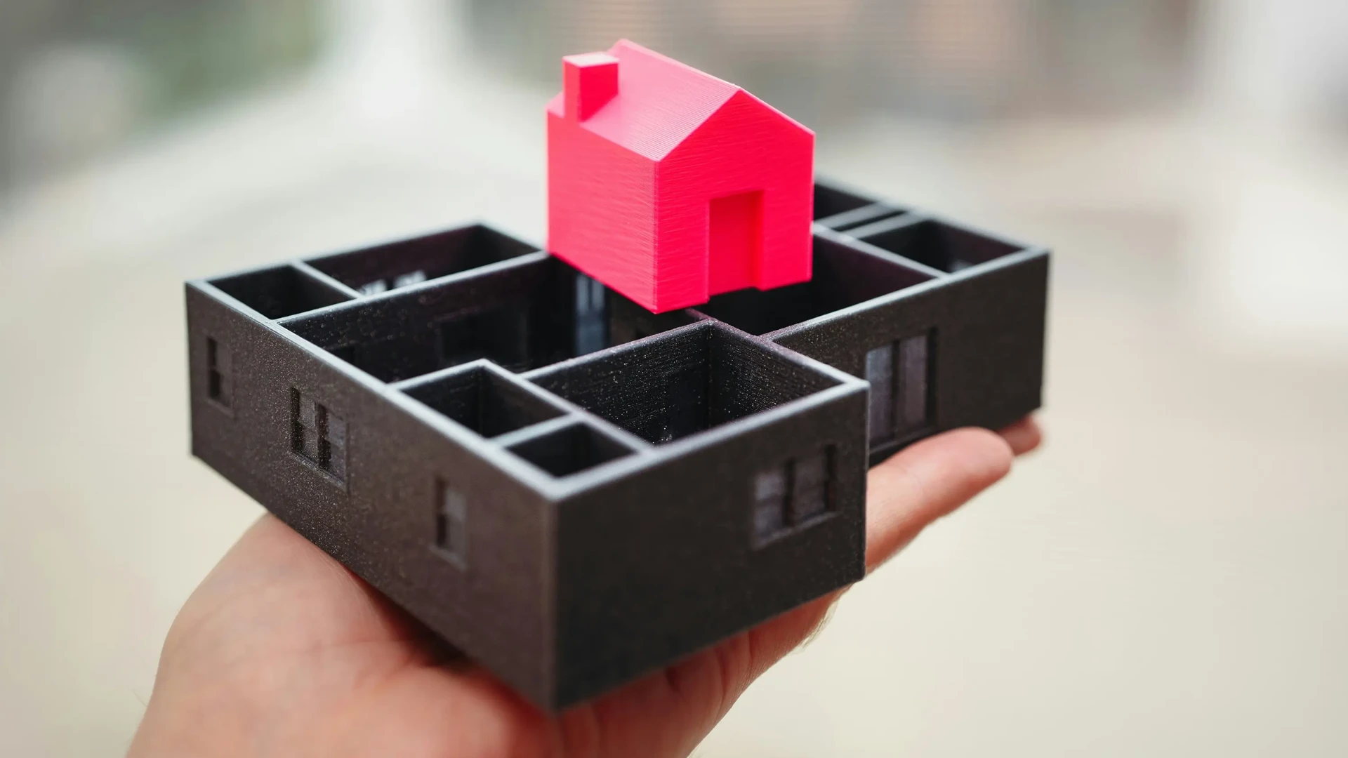 Structural base with house