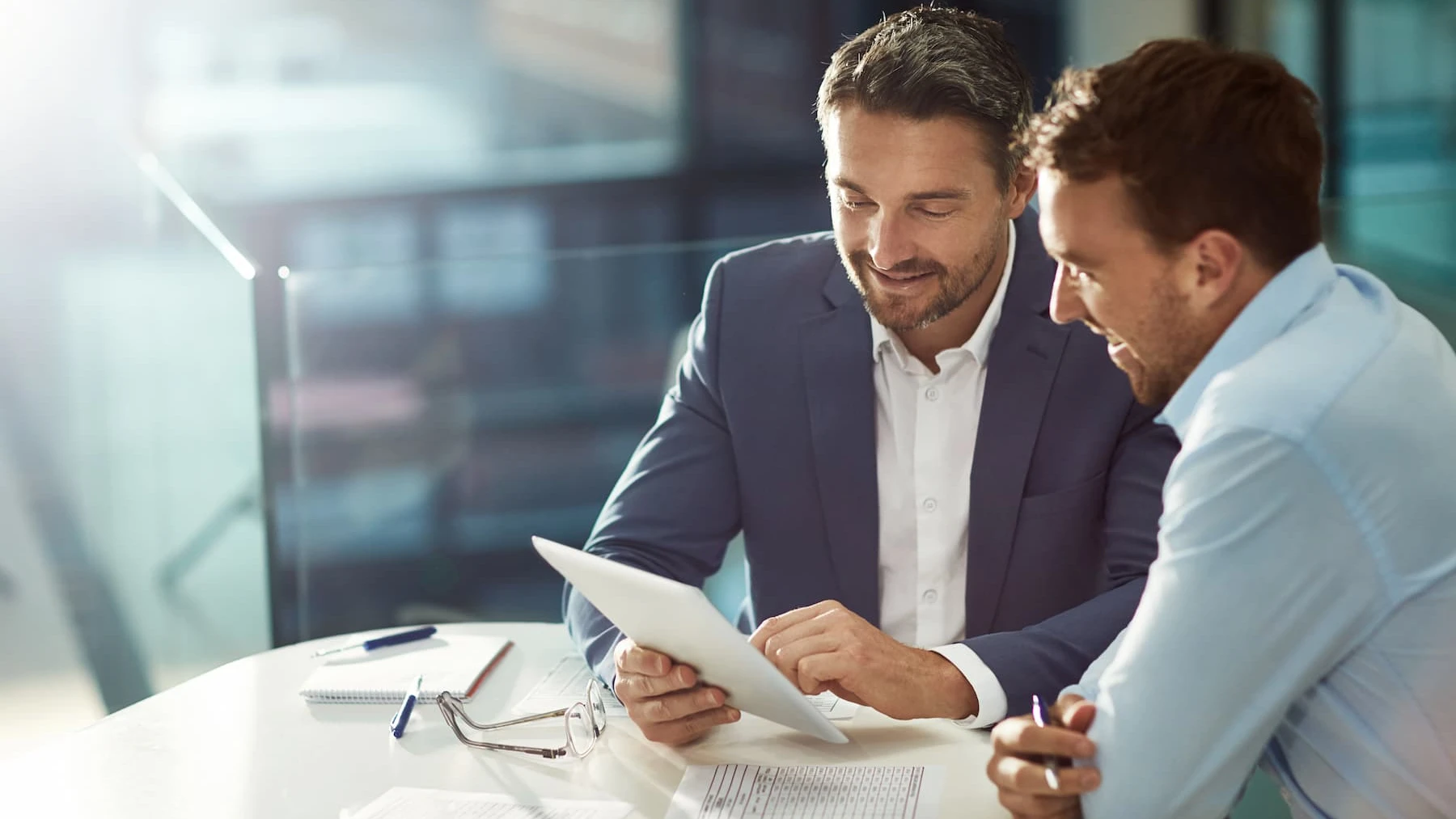 businessman in a meeting
