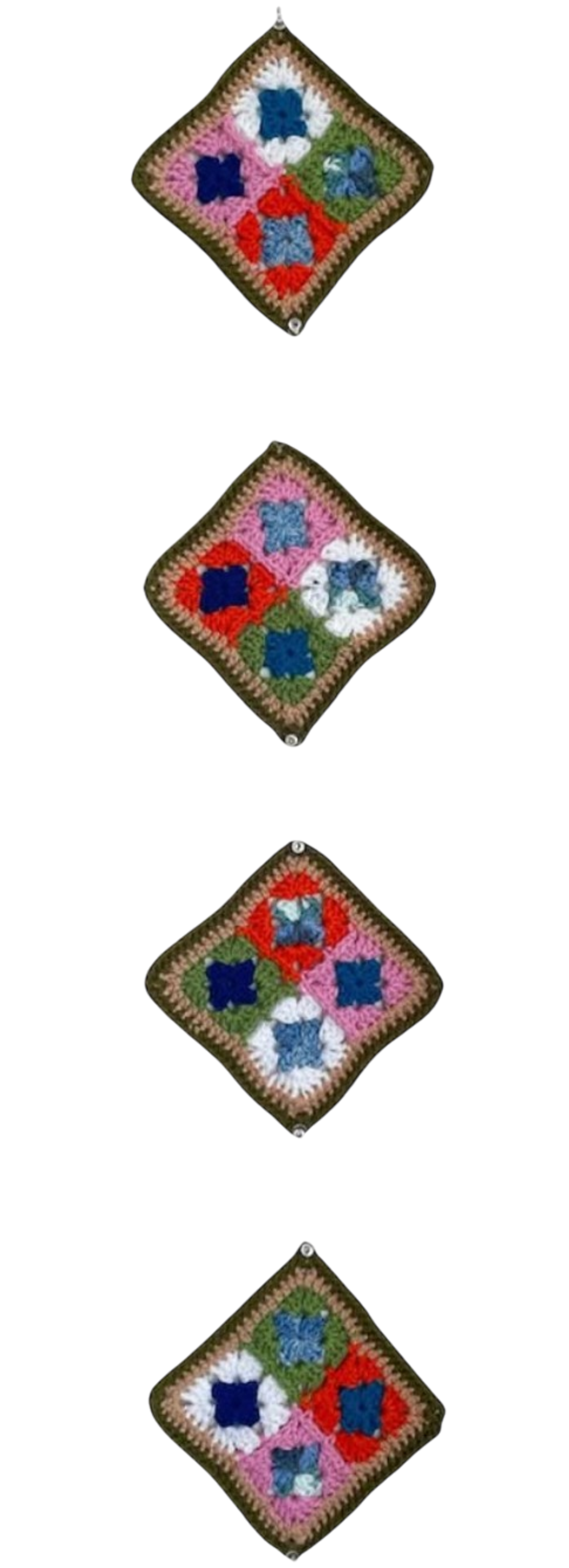 4 granny squares