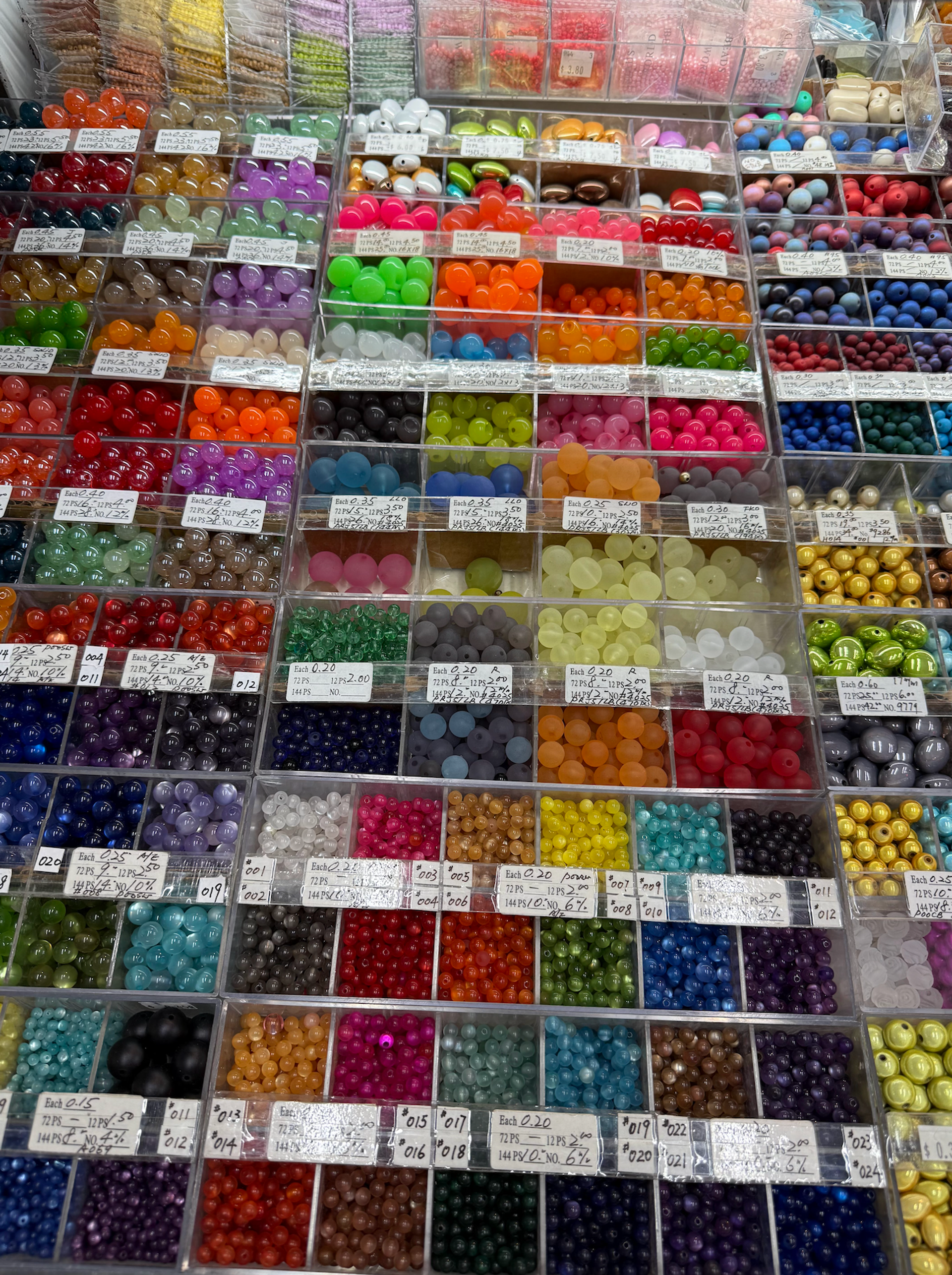categories of beads