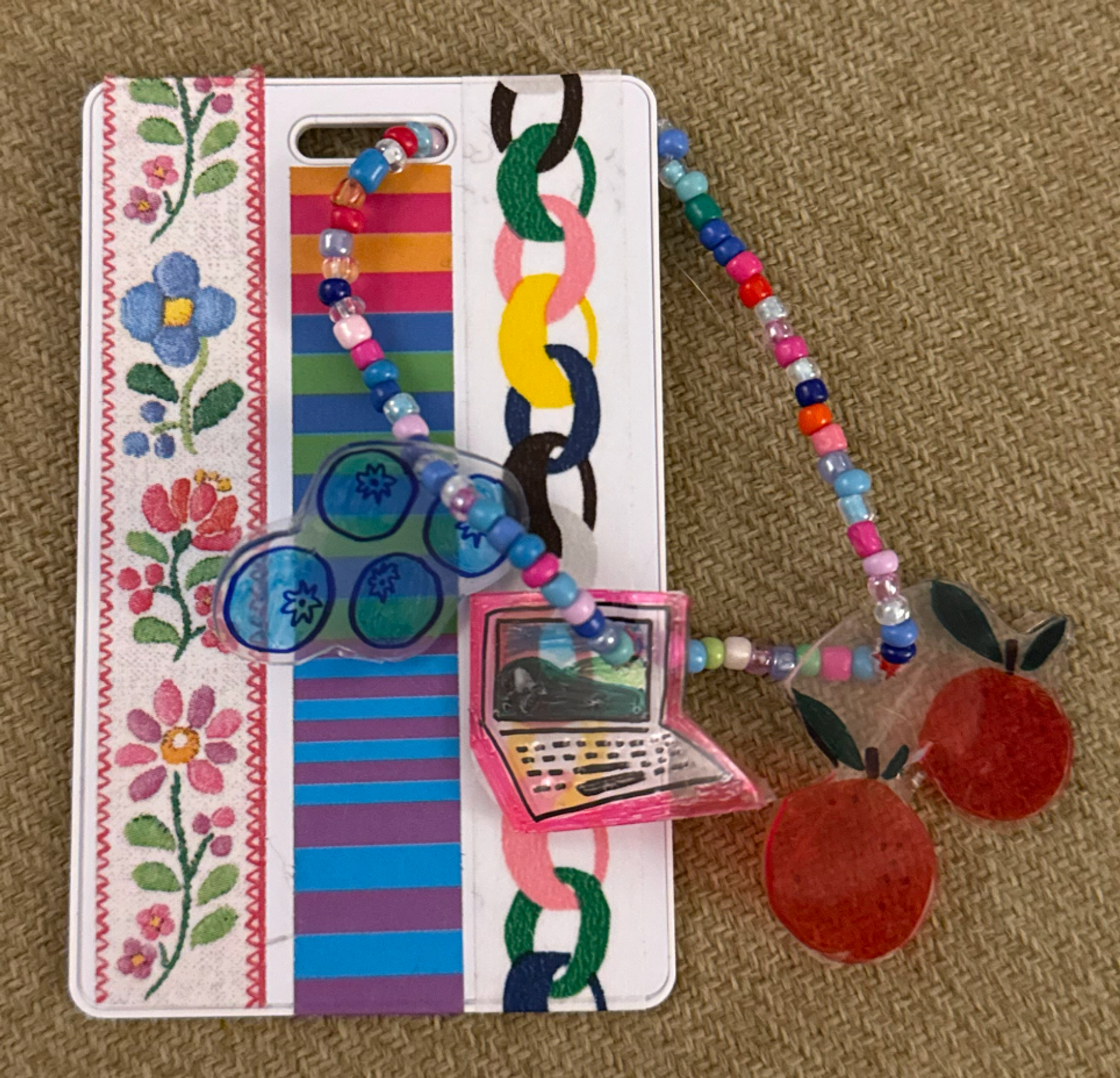 keycard with tape