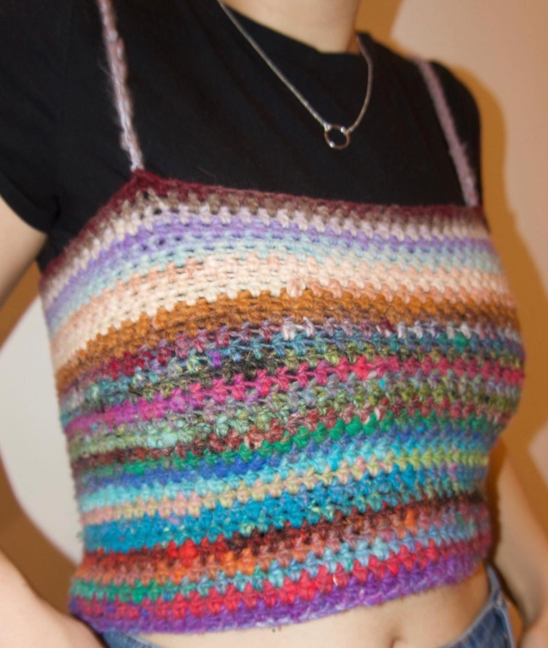 crochet tube top