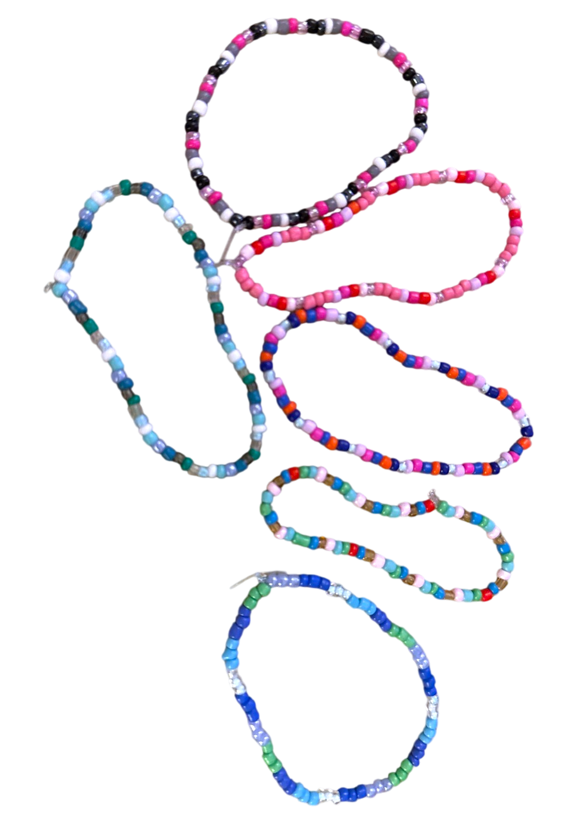 cluster of bracelts