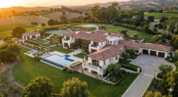 Conheça a Mansão que está à venda por $815 Milhões na Califórnia 