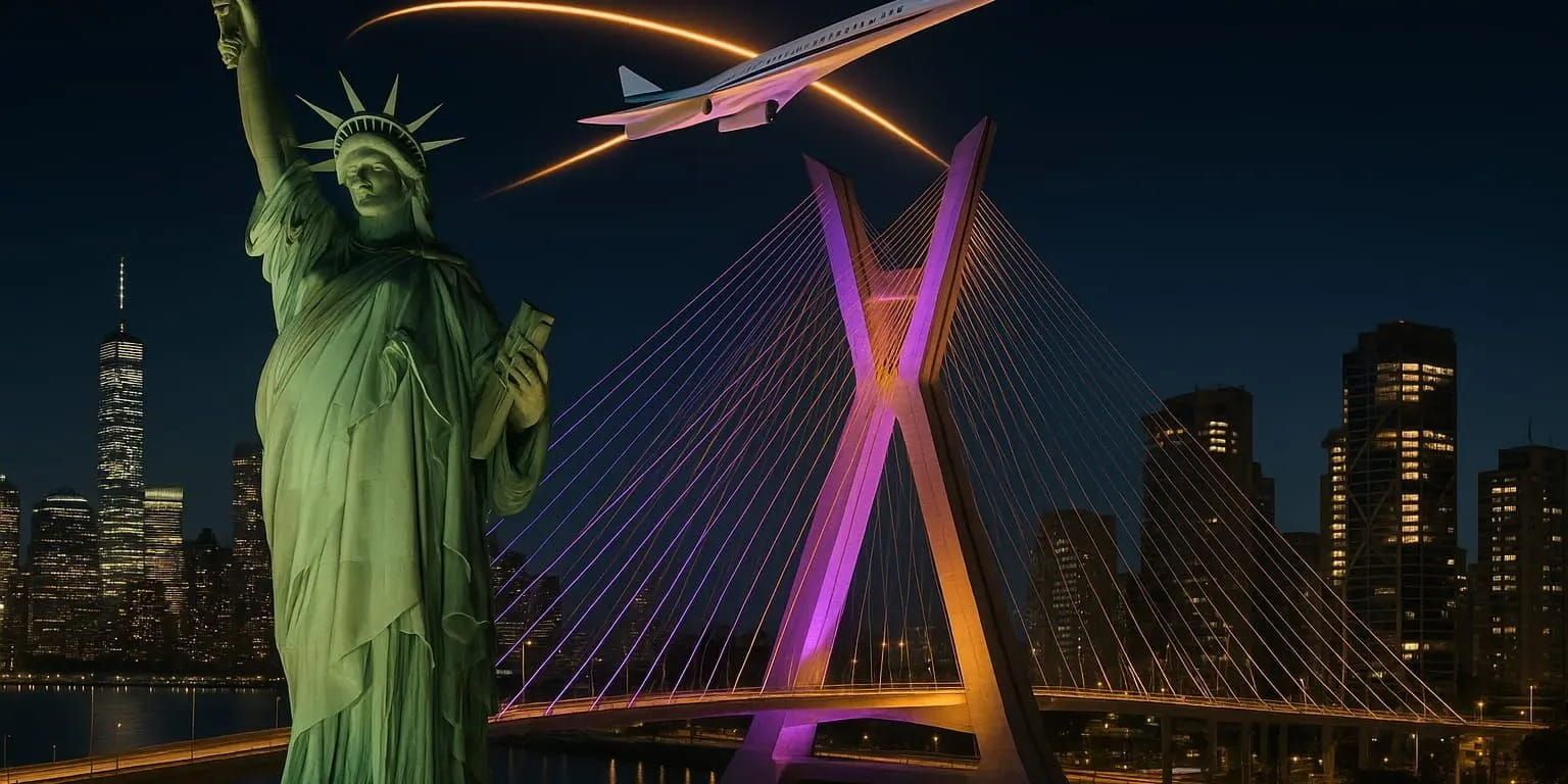 Brasil pode se consolidar entre as 5 rotas supersônicas mais estratégicas do mundo