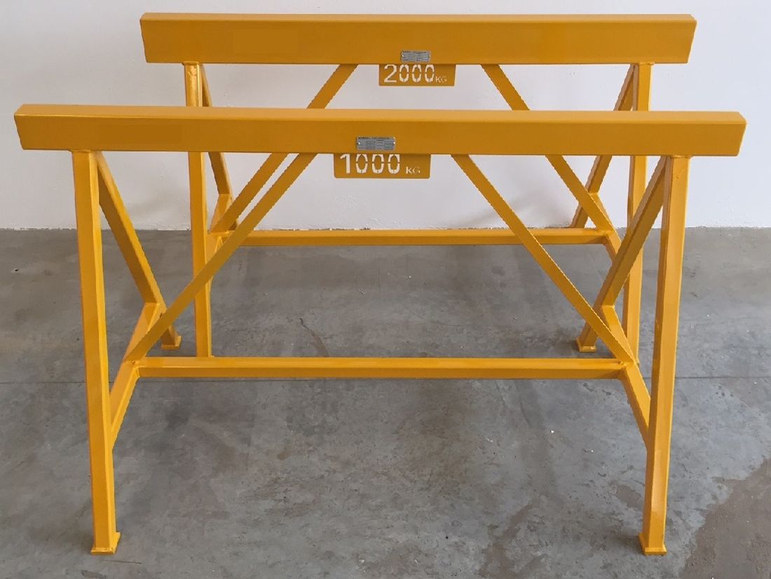 Certified support stands — capacity to measure