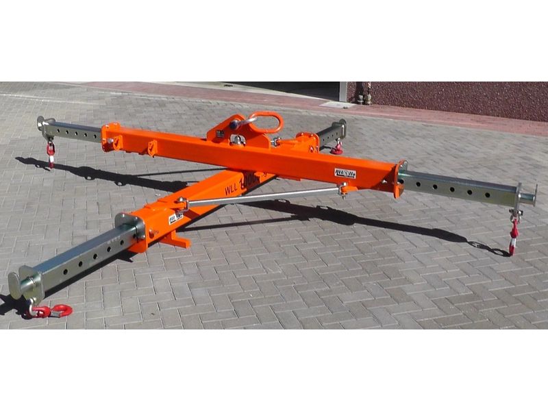 10 t telescopic cross lifting beam for boats