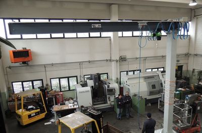 Gru a bandiera a rotazione elettrica 360 da 500 kg
