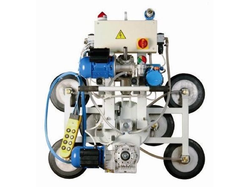 6-pad glass vacuum lifter