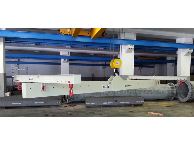 Adjustable dismountable H-frame beam 10 t