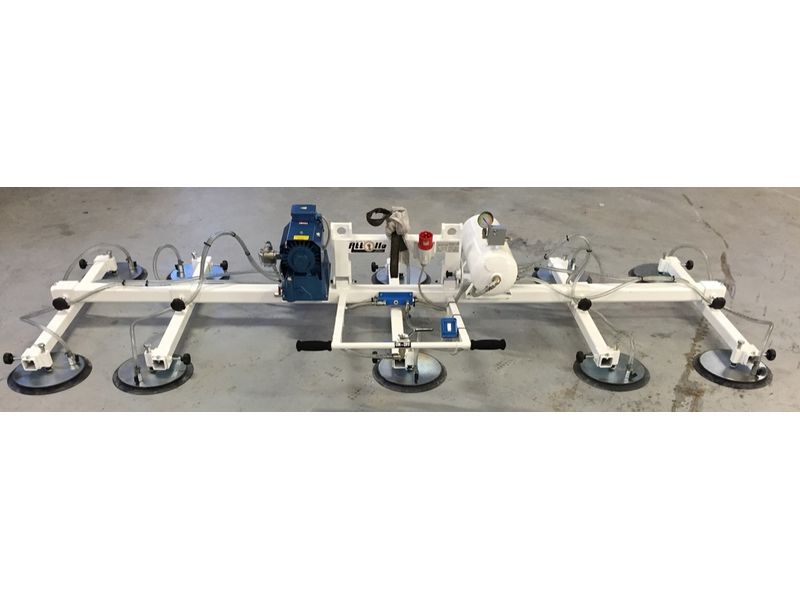 10-pad vacuum lifter for sheet metal